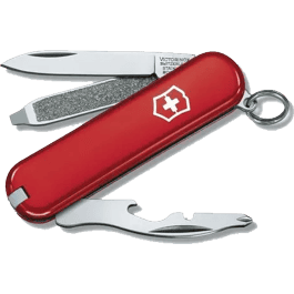 NAVAJA VICTORINOX 0.6163 RALLY ROJA