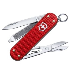 Navaja Victorinox 0.6221.401G Classic Alox Precious Rojo