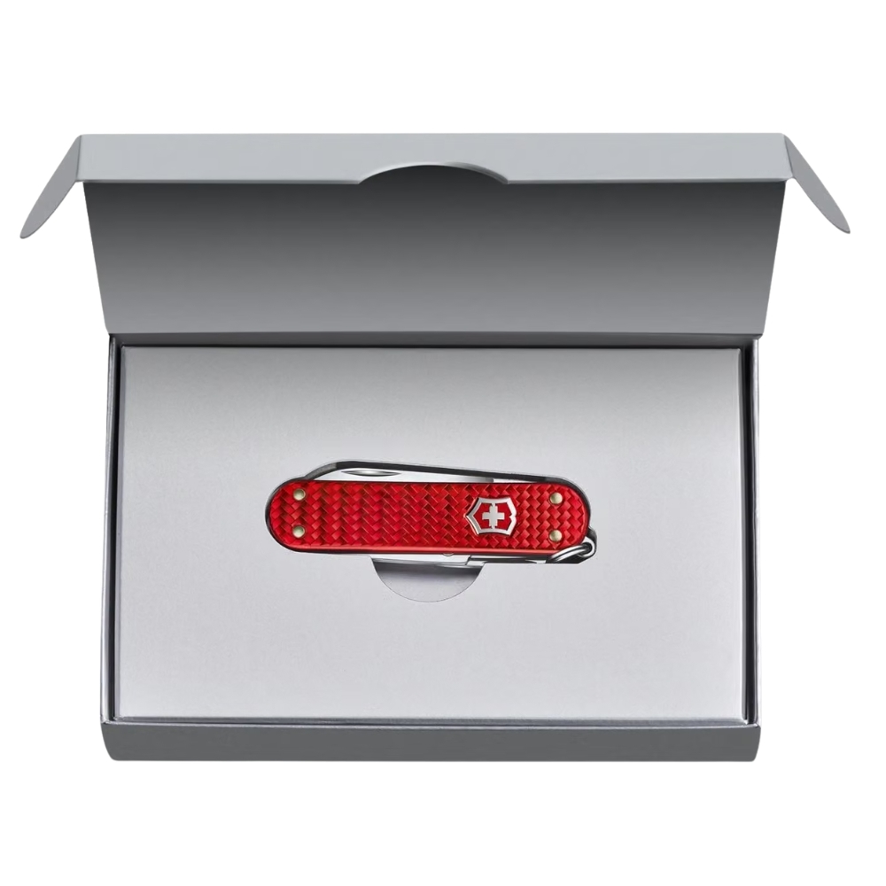 Navaja Victorinox 0.6221.401G Classic Alox Precious Rojo