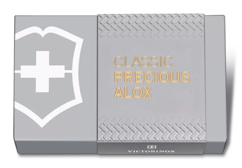 NAVAJA VICTORINOX 0.6221.408G CLASSIC ALOX Precious DORADO