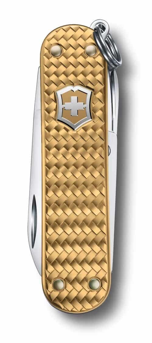 NAVAJA VICTORINOX 0.6221.408G CLASSIC ALOX Precious DORADO