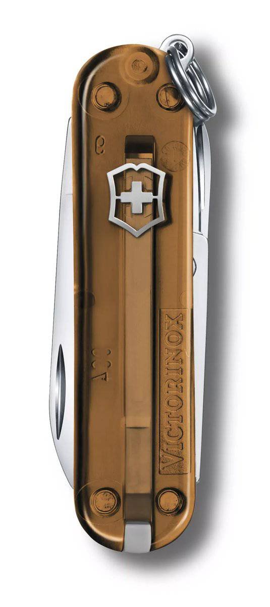 NAVAJA VICTORINOX 0.6223.T55G CLASSIC TRANSLUCID ARENA