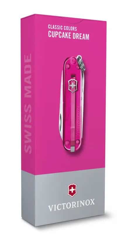 NAVAJA VICTORINOX 0.6223.T5G CLASSIC ROSA TRANSLUCID