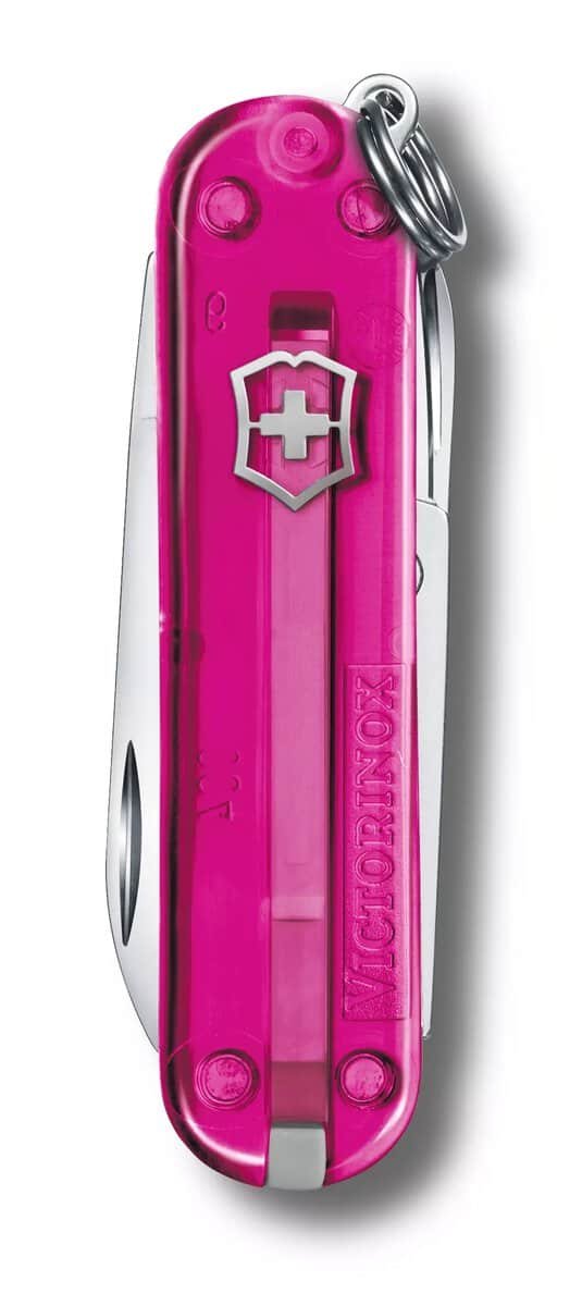 NAVAJA VICTORINOX 0.6223.T5G CLASSIC ROSA TRANSLUCID