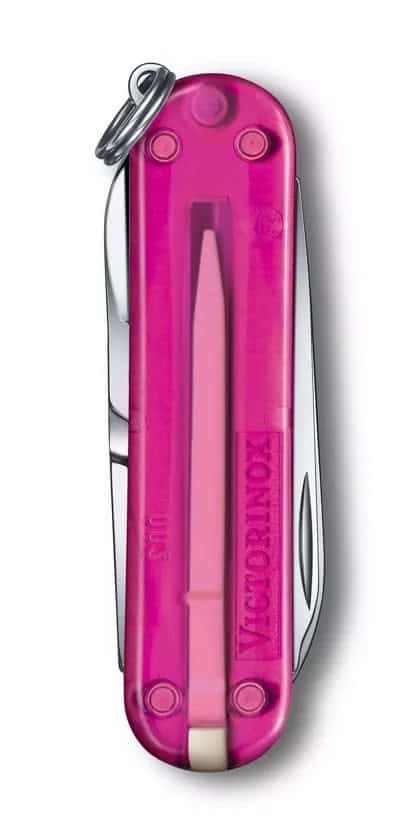 NAVAJA VICTORINOX 0.6223.T5G CLASSIC ROSA TRANSLUCID