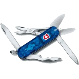 Navaja Victorinox 0.6366.T2 Midnite Manager Azul Transparente 1180 NAVAJA VICTORINOX 0.6366.T2 MIDNITE MANAGER AZUL TRANSPARENTE