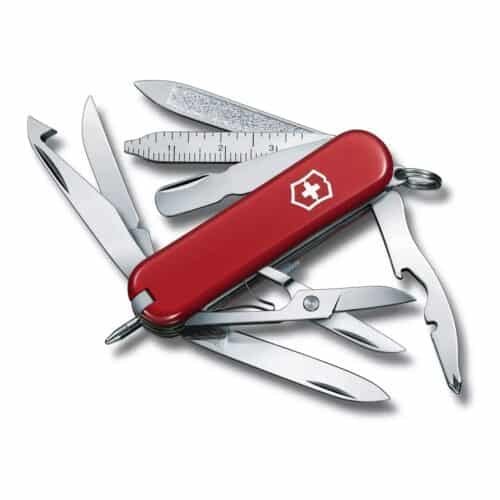 NAVAJA VICTORINOX 0.6385 MINICHAMP ROJA