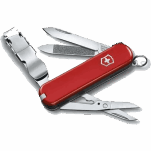 NAVAJA VICTORINOX 0.6463 NAIL CLIP ROJA