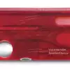 NAVAJA VICTORINOX 0.7240.T SWISSCARD NAILCARE ROJO TRANSPARENTE
