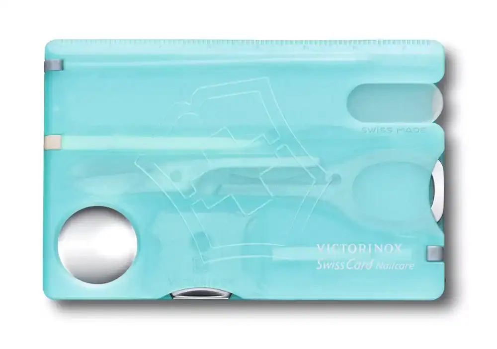 NAVAJA VICTORINOX 0.7240.T21 SWISSCARD NAILCARE AZUL