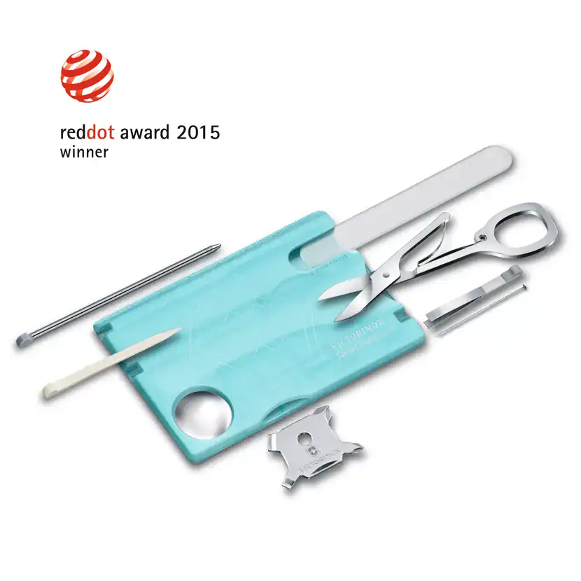 NAVAJA VICTORINOX 0.7240.T21 SWISSCARD NAILCARE AZUL