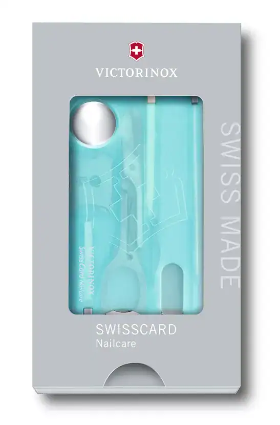 NAVAJA VICTORINOX 0.7240.T21 SWISSCARD NAILCARE AZUL