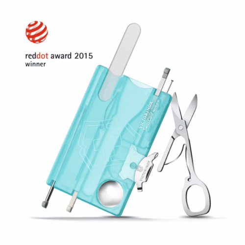 NAVAJA VICTORINOX 0.7240.T21 SWISSCARD NAILCARE AZUL