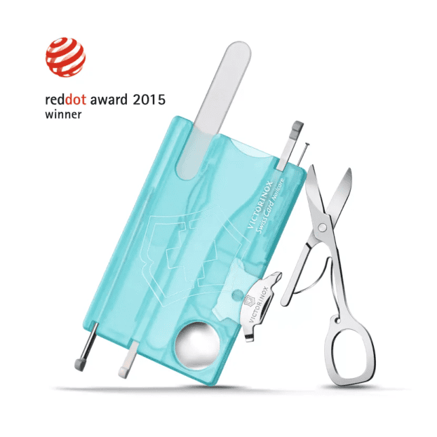 NAVAJA VICTORINOX 0.7240.T21 SWISSCARD NAILCARE AZUL