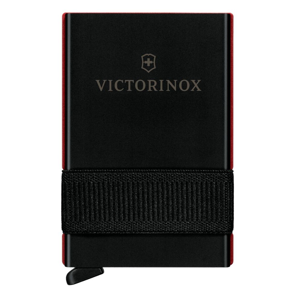 0.7250.13_5 Navaja y Tarjetero Victorinox 0.7250.13 Swiss Card Smart Card Wallet Negro y Rojo