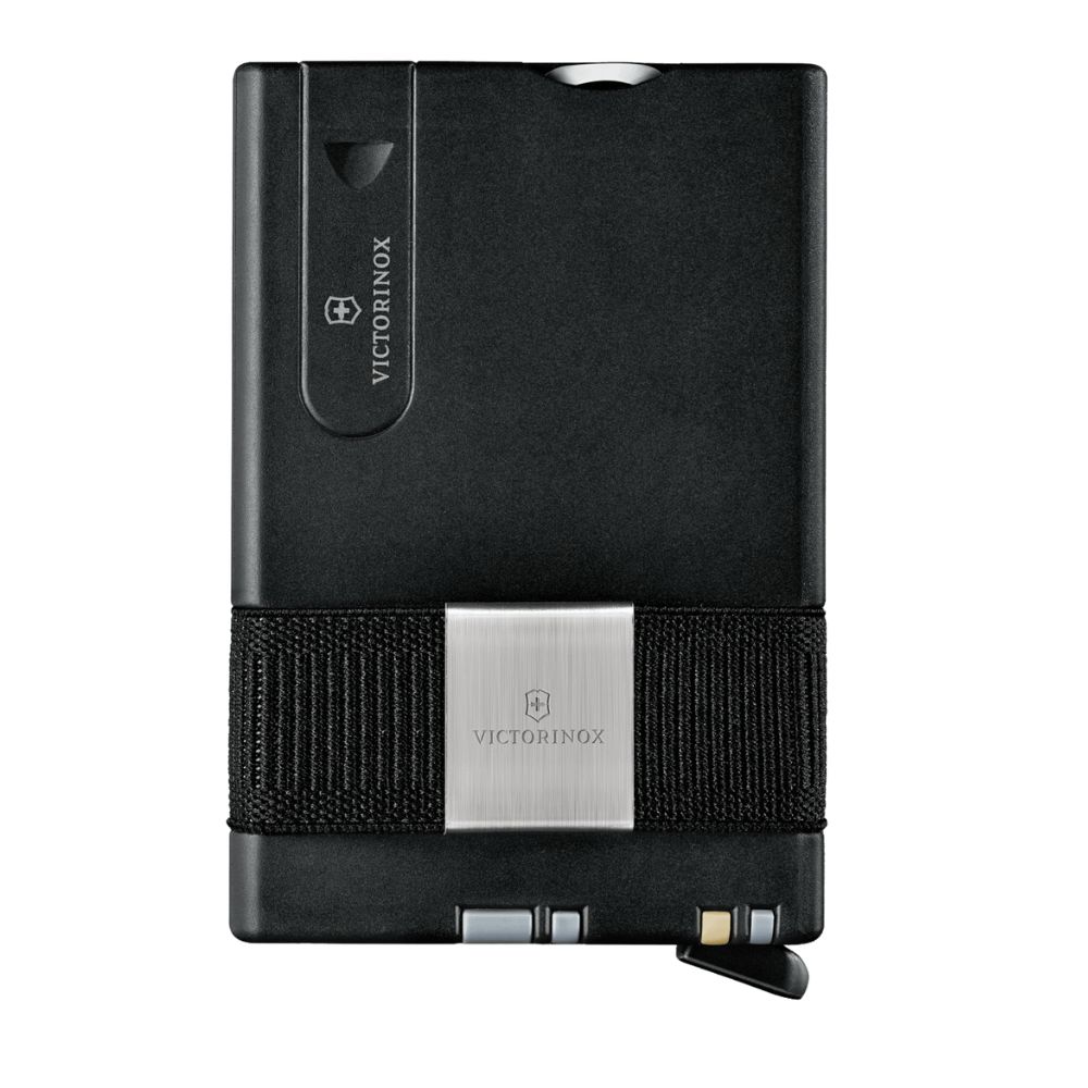 0.7250.36 Navaja y Tarjetero Victorinox 0.7250.36 Swiss Card Smart Card Wallet Negro y Gris