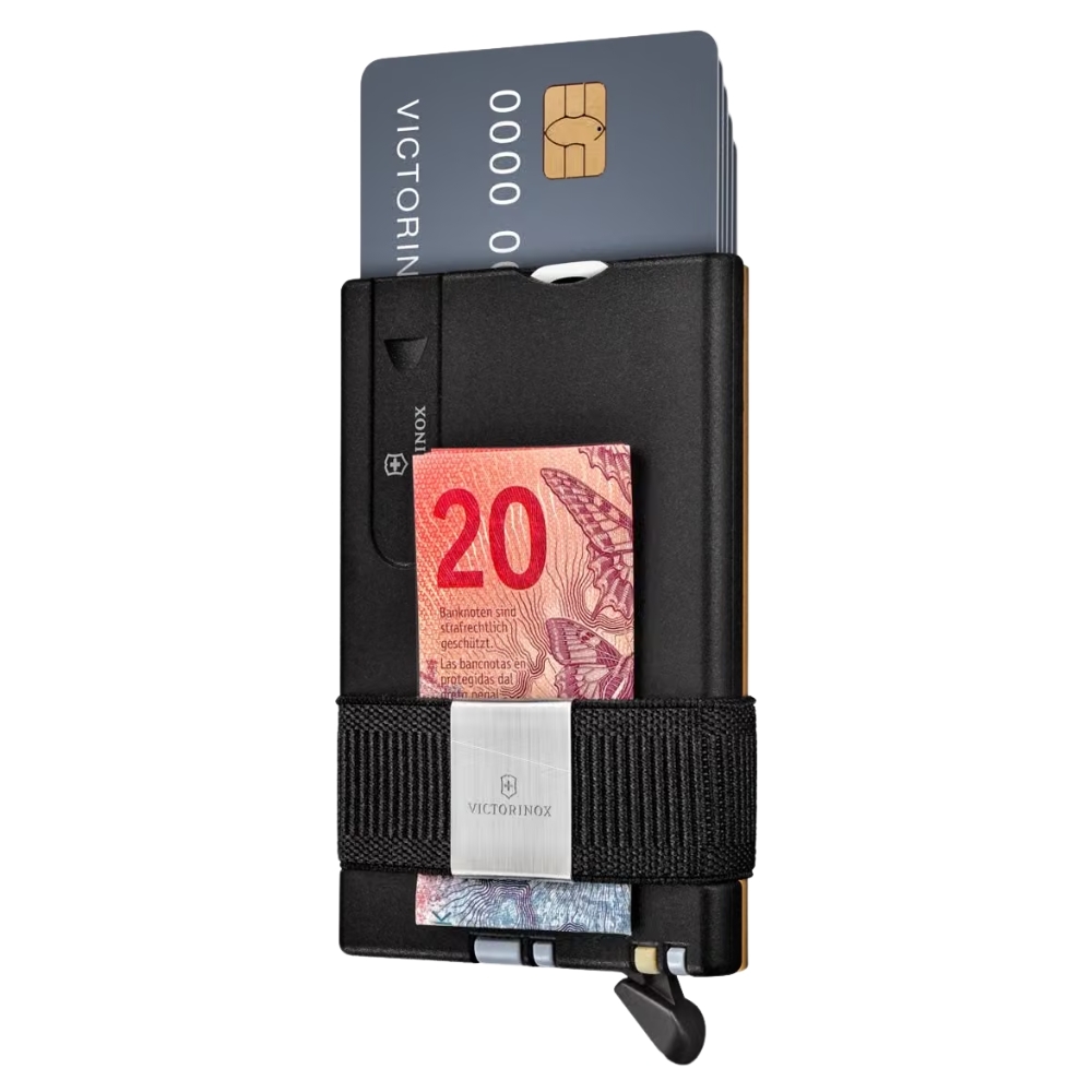 0.7250.38_2 Navaja y Tarjetero Victorinox 0.7250.38 Swiss Card Smart Card Wallet Gold