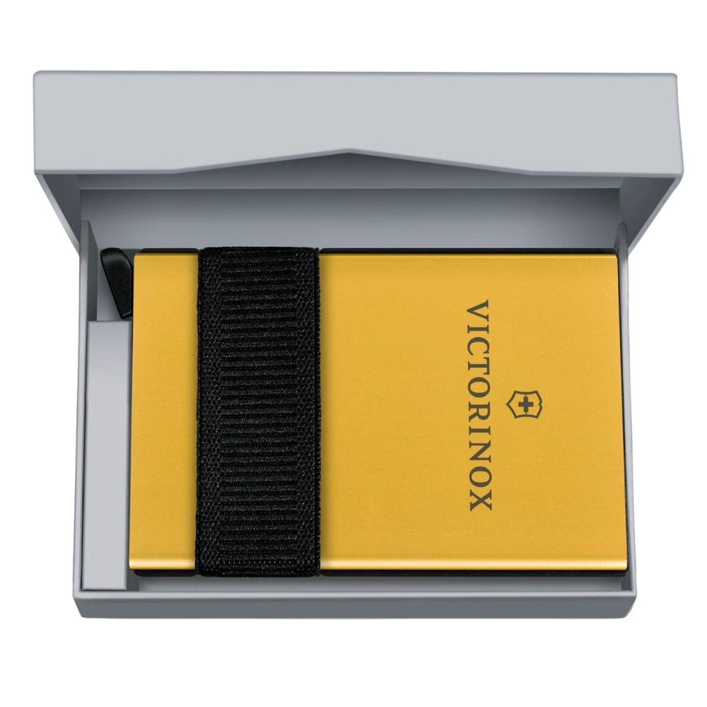 0.7250.38_6 Navaja y Tarjetero Victorinox 0.7250.38 Swiss Card Smart Card Wallet Gold
