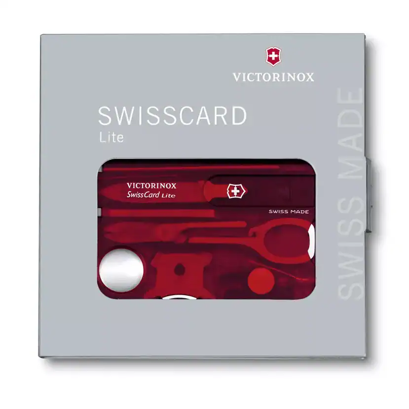 NAVAJA VICTORINOX 0.7300.T SWISSCARD LITE RUBI