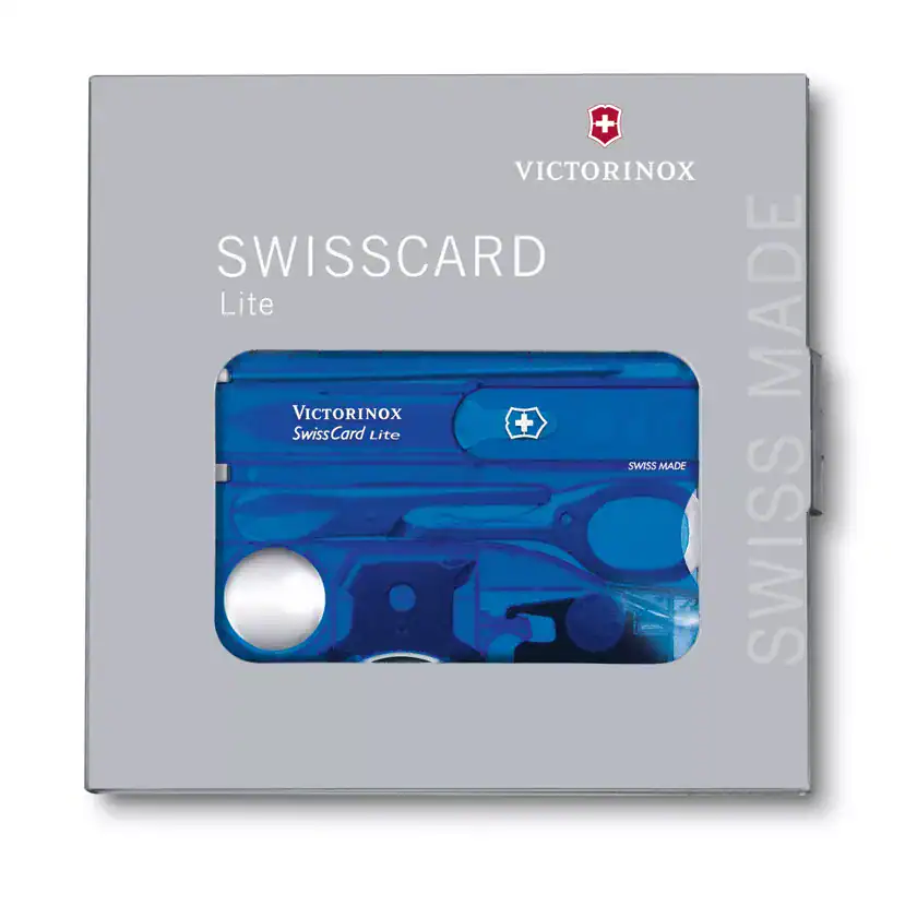 NAVAJA VICTORINOX 0.7322.T2 SWISSCARD LITE SAPPHIRE