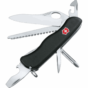 NAVAJA VICTORINOX 0.8463.MW3 TRAILMASTER DENTADA NEGRA