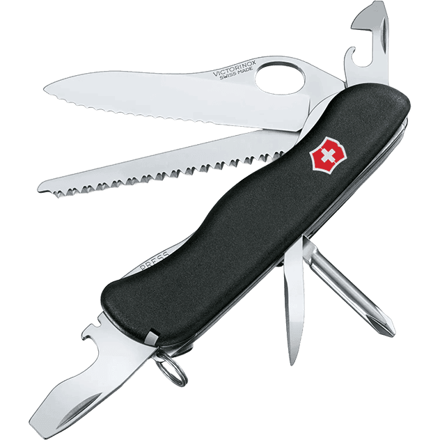 NAVAJA VICTORINOX 0.8463.MW3 TRAILMASTER DENTADA NEGRA
