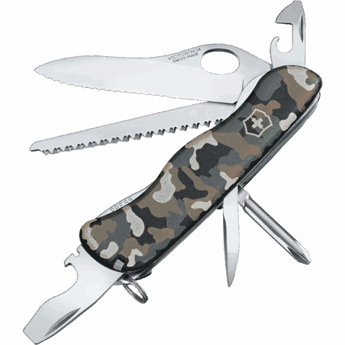 NAVAJA VICTORINOX 0.8463.MW94 TRAILMASTER CAMUFLAJE VERDE