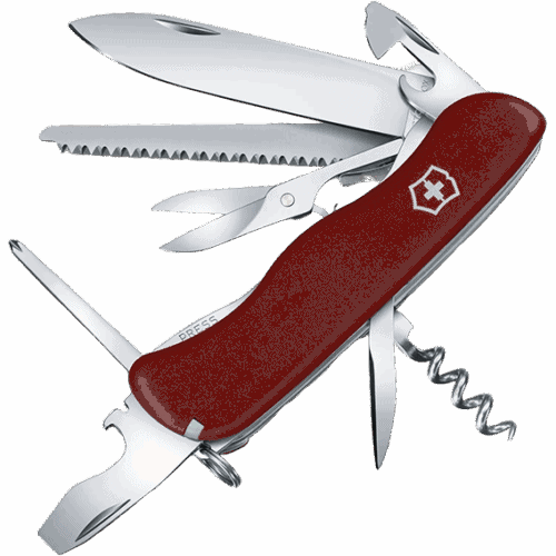 NAVAJA VICTORINOX 0.8513 OUTRIDER ROJA