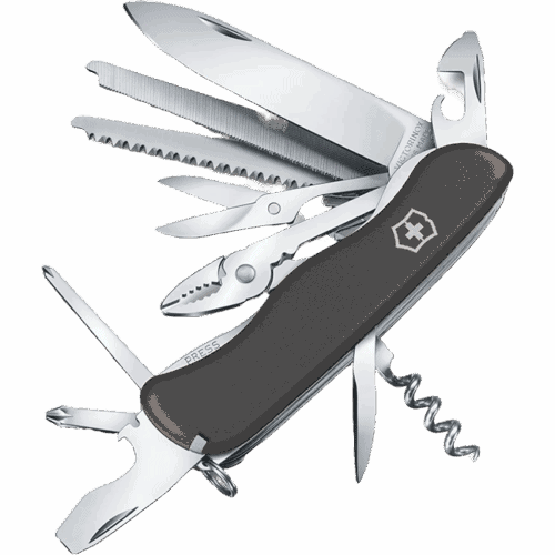 NAVAJA VICTORINOX 0.8564 WORKCHAMP ROJA