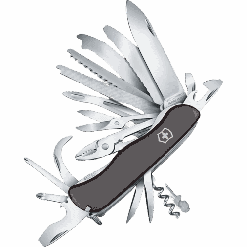 NAVAJA VICTORINOX 0.8564.XL WORKCHAMP XL ROJA