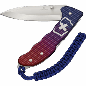 NAVAJA VICTORINOX 0.9415.D221 EVOKE ALOX BLUE RED CON PARACORD