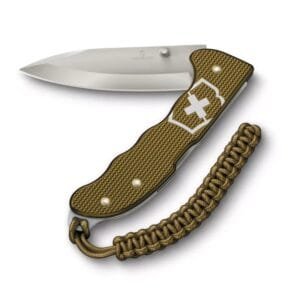 NAVAJA VICTORINOX 0.9415.L24 EVOKE ALOX MARRON EDICION LIMITADA 2024