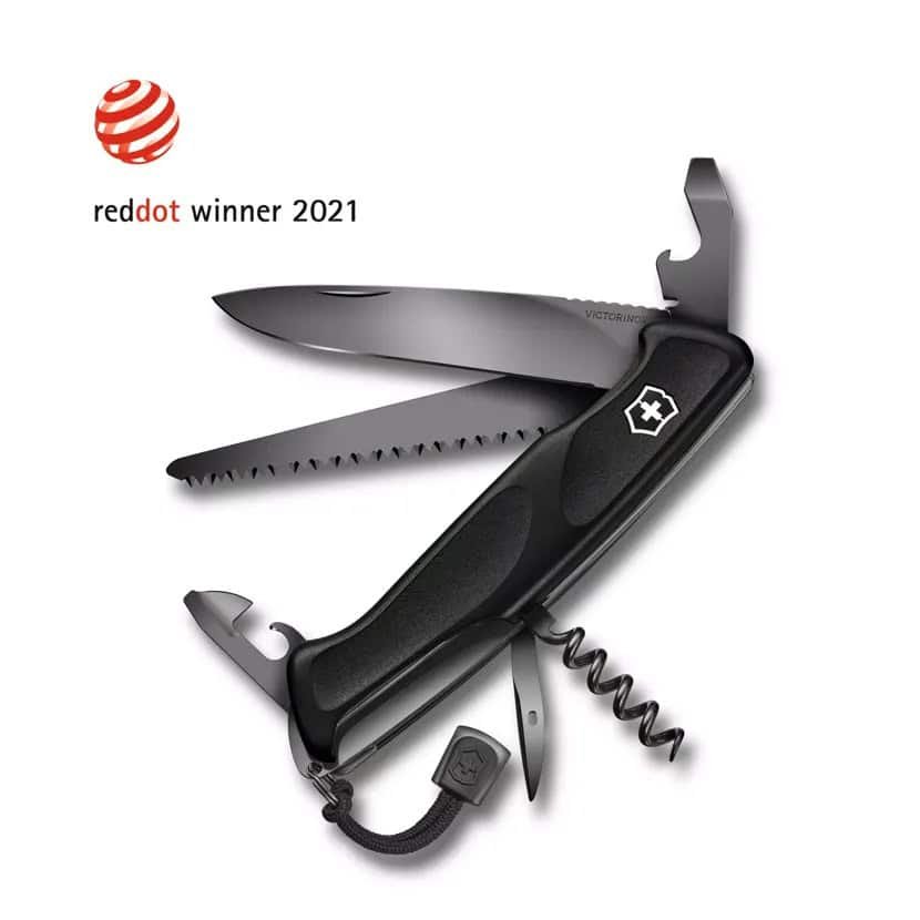 NAVAJA VICTORINOX 0.9563.C31P RANGER GRIP 55 BLACK ONYX