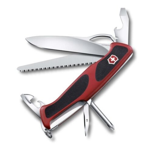 Navaja Victorinox 0.9663.MC Ranger Grip 78 roja/negro