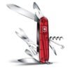 NAVAJA VICTORINOX 1.3703.T CLIMBER ROJO TRANSLUCIDO