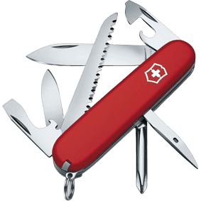 NAVAJA VICTORINOX 1.4613 HIKER ROJA
