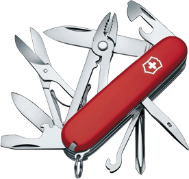 NAVAJA VICTORINOX 1.4723 DELUXE TINKER ROJA