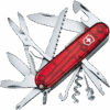 NAVAJA VICTORINOX 1.7915.T HUNTSMAN LITE ROJA TRANSPARENTE