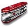 NAVAJA VICTORINOX 1.7915.T HUNTSMAN LITE ROJA TRANSPARENTE