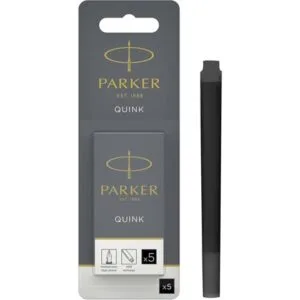 Cartucho para Pluma Fuente Parker 1950402 Negro caja 5 piezas 498 Cartucho para Pluma Fuente Parker 1950402 Negro caja 5 piezas