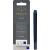 Cartucho para Pluma Fuente Parker 1950403 Azul caja 5 piezas