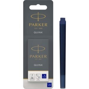 Cartucho para Pluma Fuente Parker 1950403 Azul caja 5 piezas