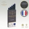 Cartucho para Pluma Fuente Parker 1950403 Azul caja 5 piezas