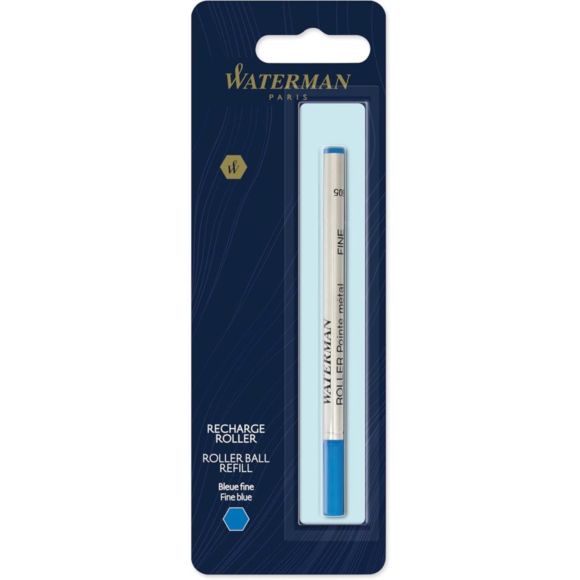 Repuesto para Roller Ball Waterman 1964018 Azul Fino