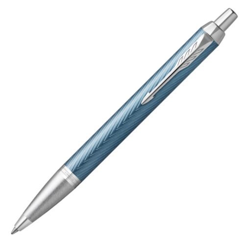 Bolígrafo Parker 2143645 IM Premium Grey Azul Cielo