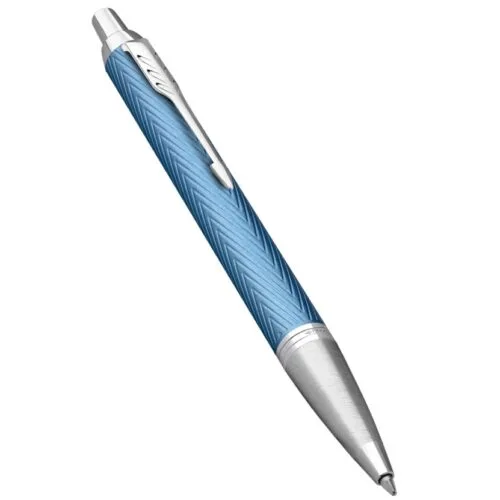Bolígrafo Parker 2143645 IM Premium Grey Azul Cielo