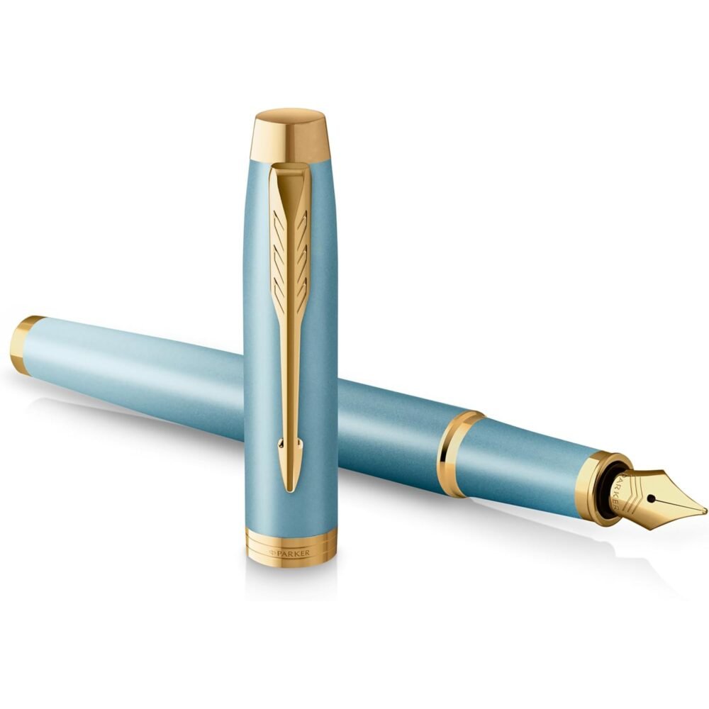 Pluma Fuente Parker 2203892 IM Monocromo Rituals Turquesa