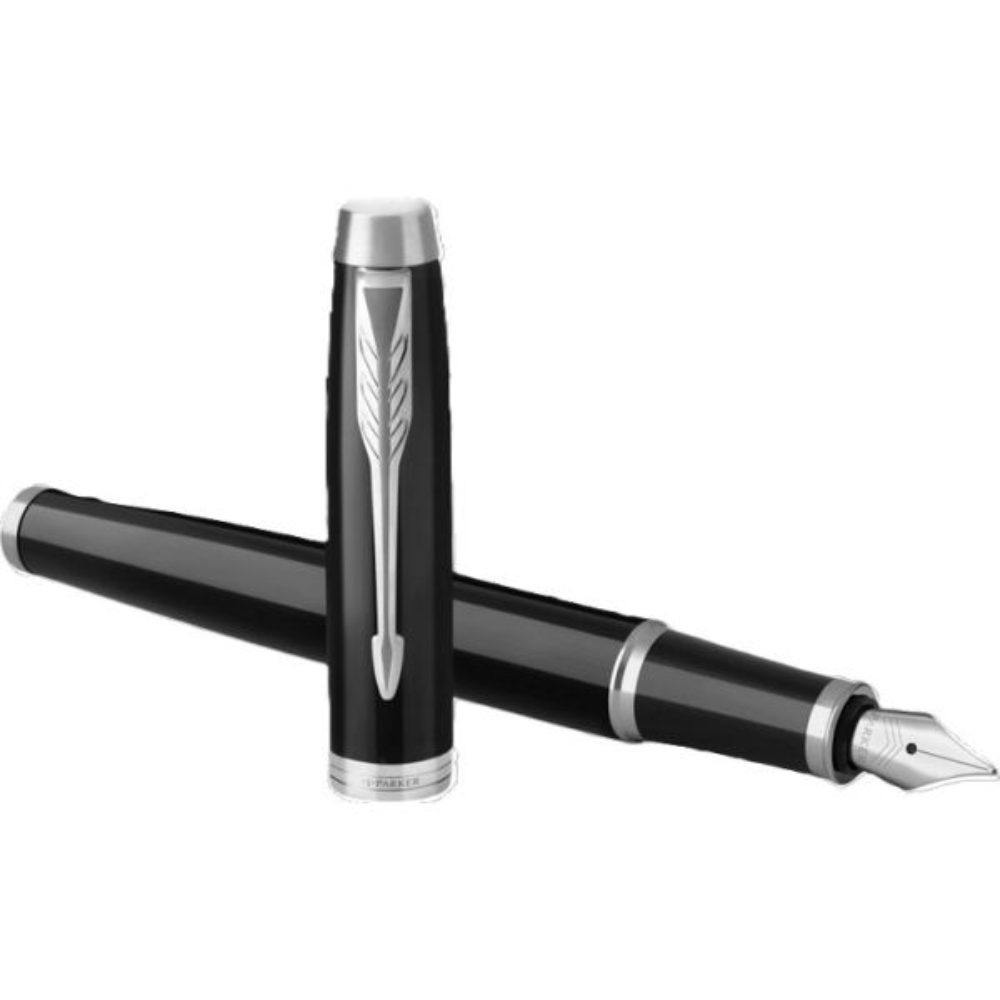 Juego Bolígrafo y Pluma Fuente Parker 2214457 IM Black Estuche de Regalo - ENVIO GRATIS