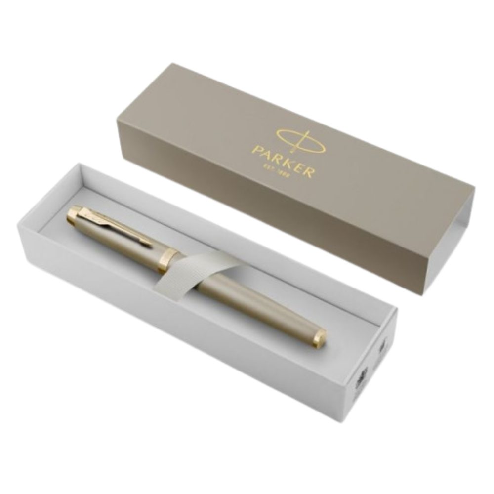 2235418_4 Pluma Fuente Parker IM Finishing Touch Sand Lacquer 2235418