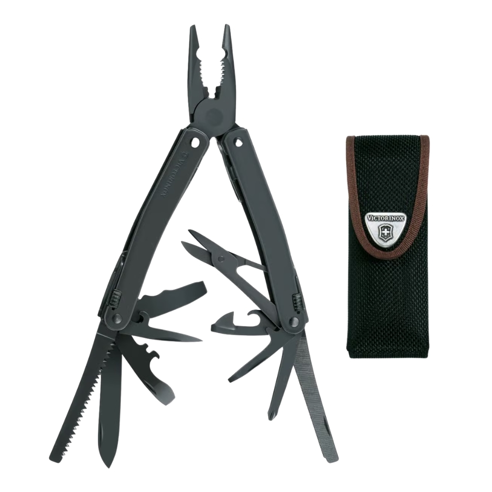 3.0224.3CN Swiss Tool Spirit Victorinox XBS Black 3.0224.3CN Funda Nylon